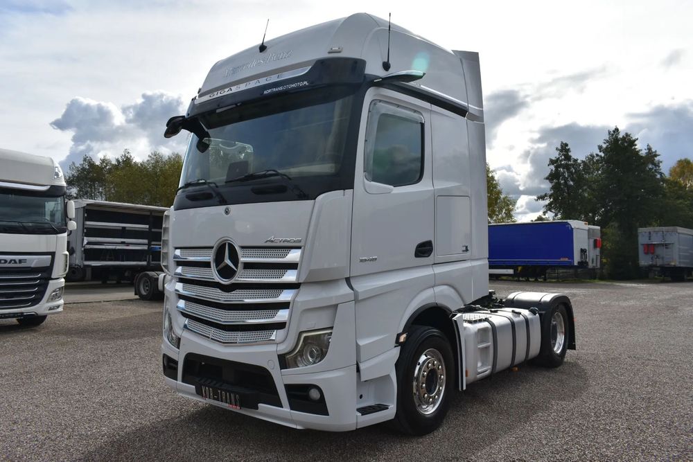 Mercedes-Benz ACTROS 1848 // GIGA SPACE // FULL LED // XENON // 6X PODUSZKA // MIRROR CAM //  ALCOA DURA BRIGHT // RETARDER // Salon Polska // Totalny Unikat //