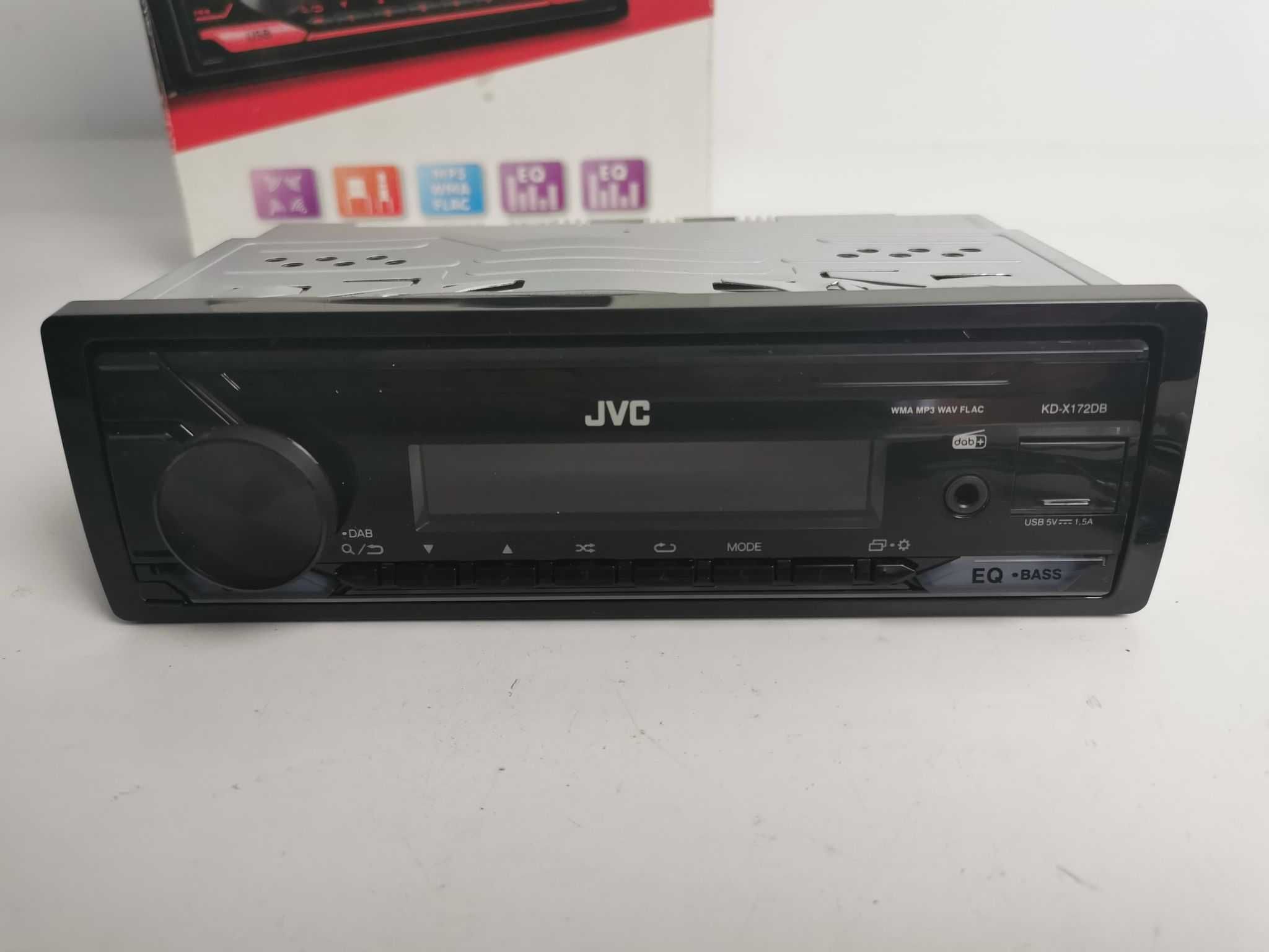 Radio samochodowe JVC USB DAB MP3 AUX