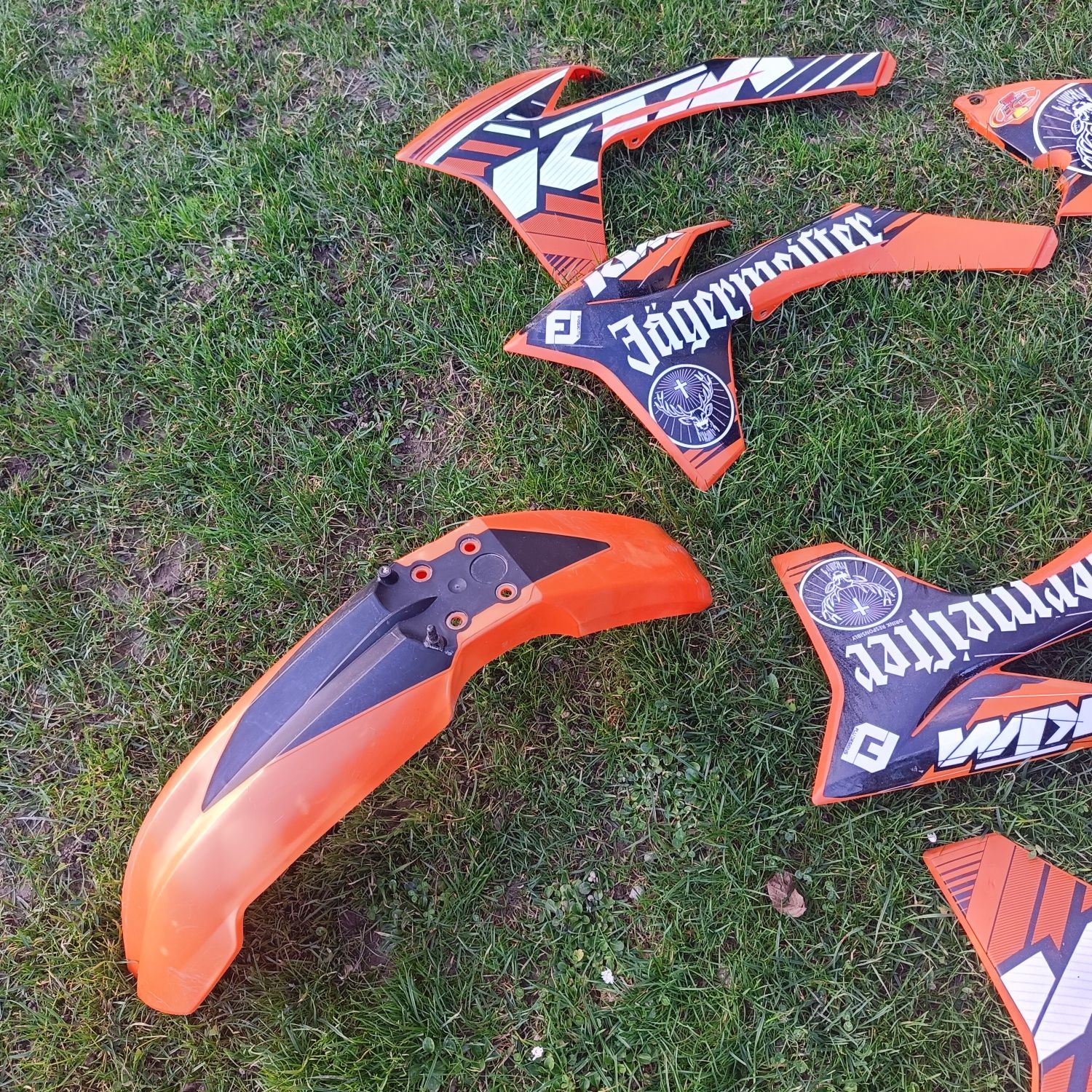 Plastiki z okleiną KTM SXF 450ccm 2012