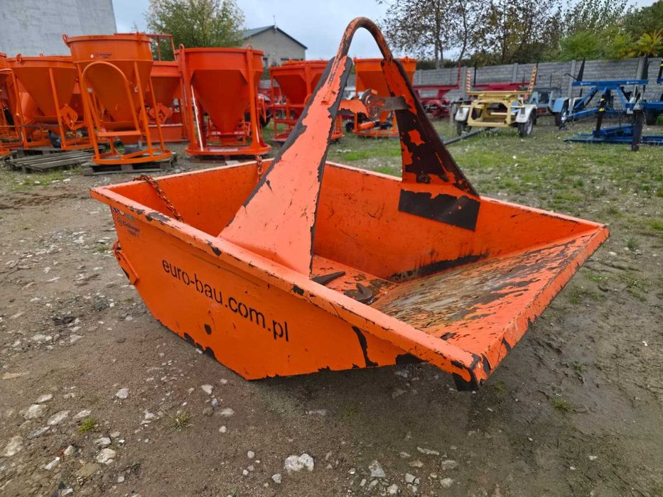Pojemnik zbiornik dźwigowy 1000L SAMOWYŁADOWCZY EICHINGER Gruz NR. 58