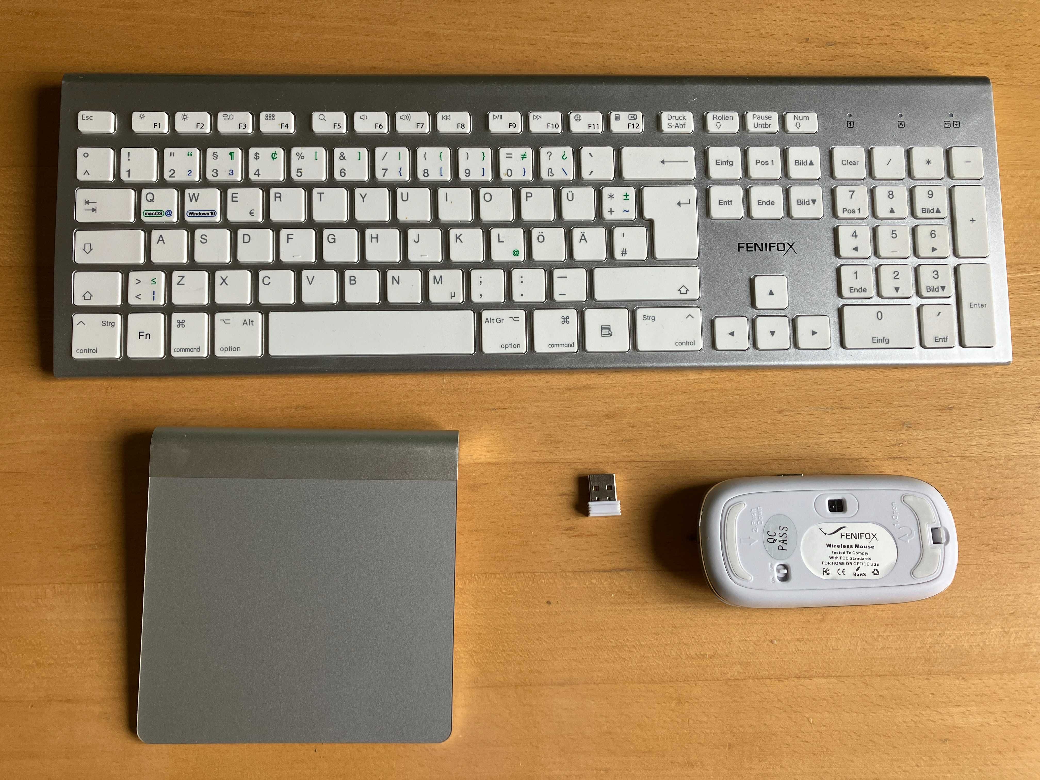 Apple Trackpad + klawiatura do mac