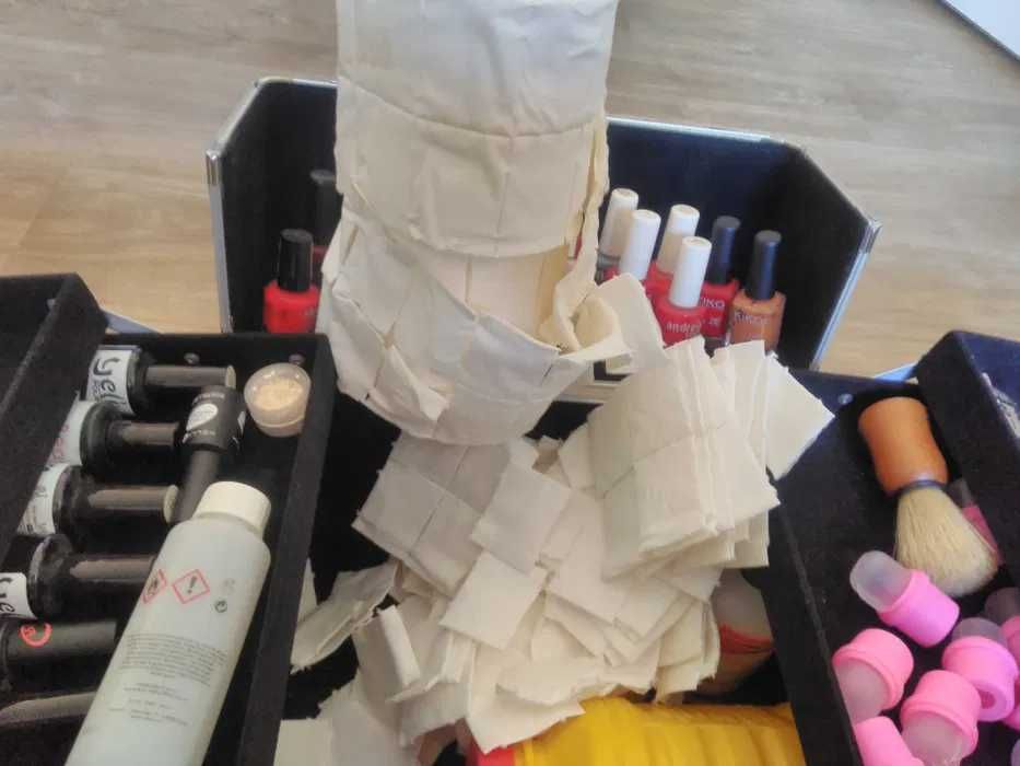 Mala manicure e pedicure + artigos de unhas