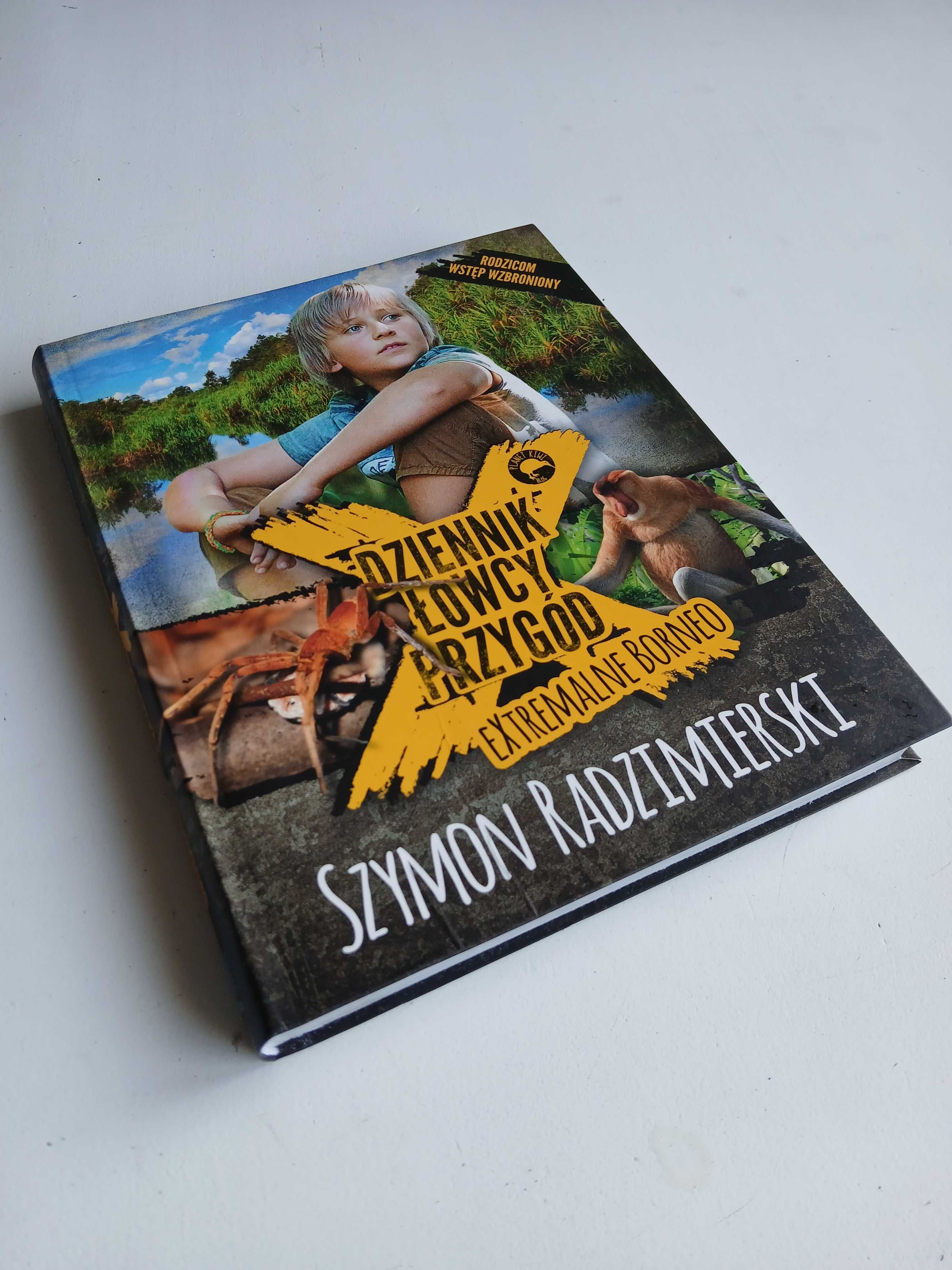 Dziennik łowcy przygód Szymon Radzimierski - prezent, książka