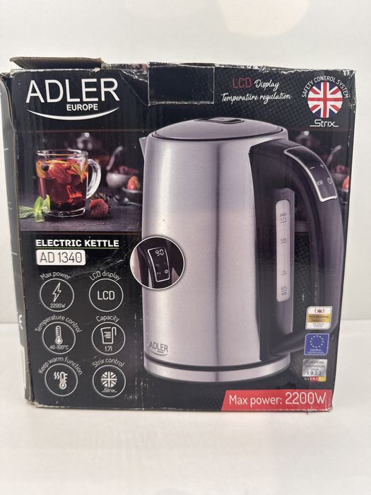 Nowy czajnik z kontrola temperatury