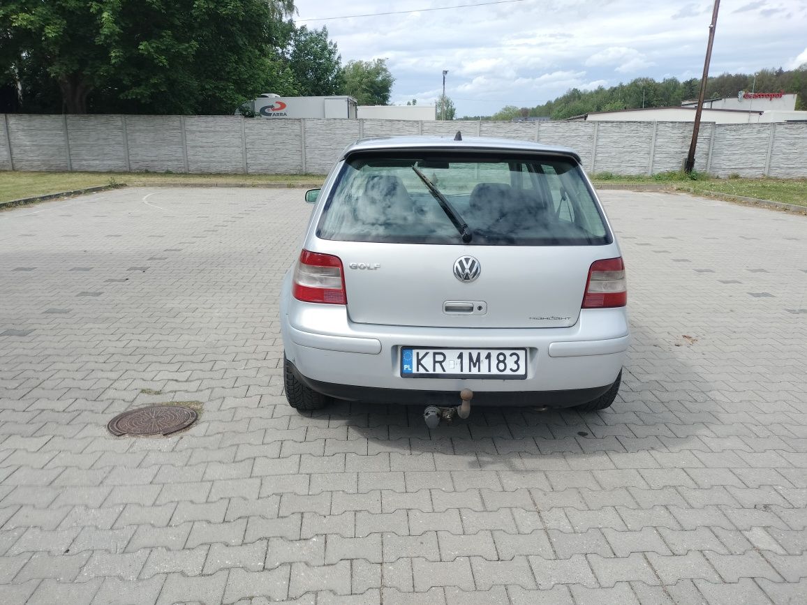 Vw golf highlight 1.9TDI klima/hak