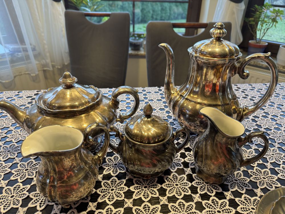 Thomas grupa Rosenthal zestaw do kawy herbaty WMF srebrzony 100 letni