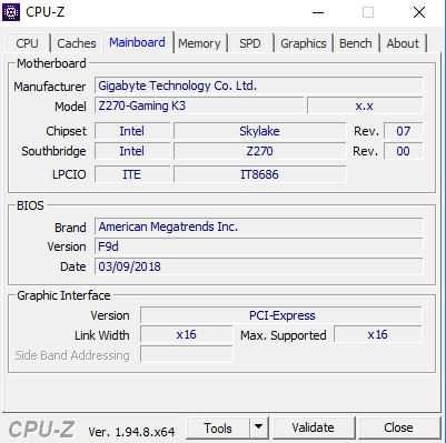 Płyta główna Gigabyte Z270 Gaming K3 Intel Gen7 - 6 i7 i5