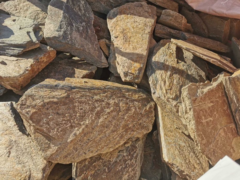 Łupek elewacyjny grubość do 4 cm łupek szarogłazowy Księżyce, Big-Bag