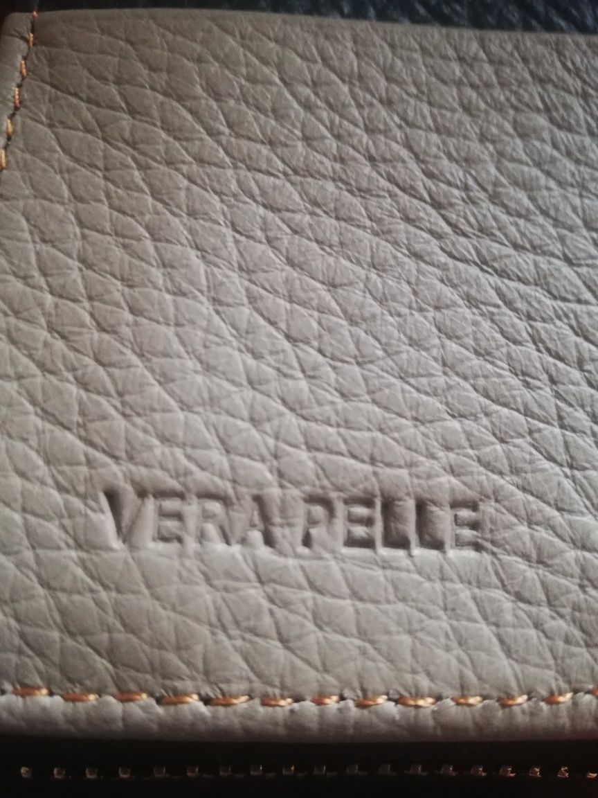 Nowy skórzany portfel Vera Pelle