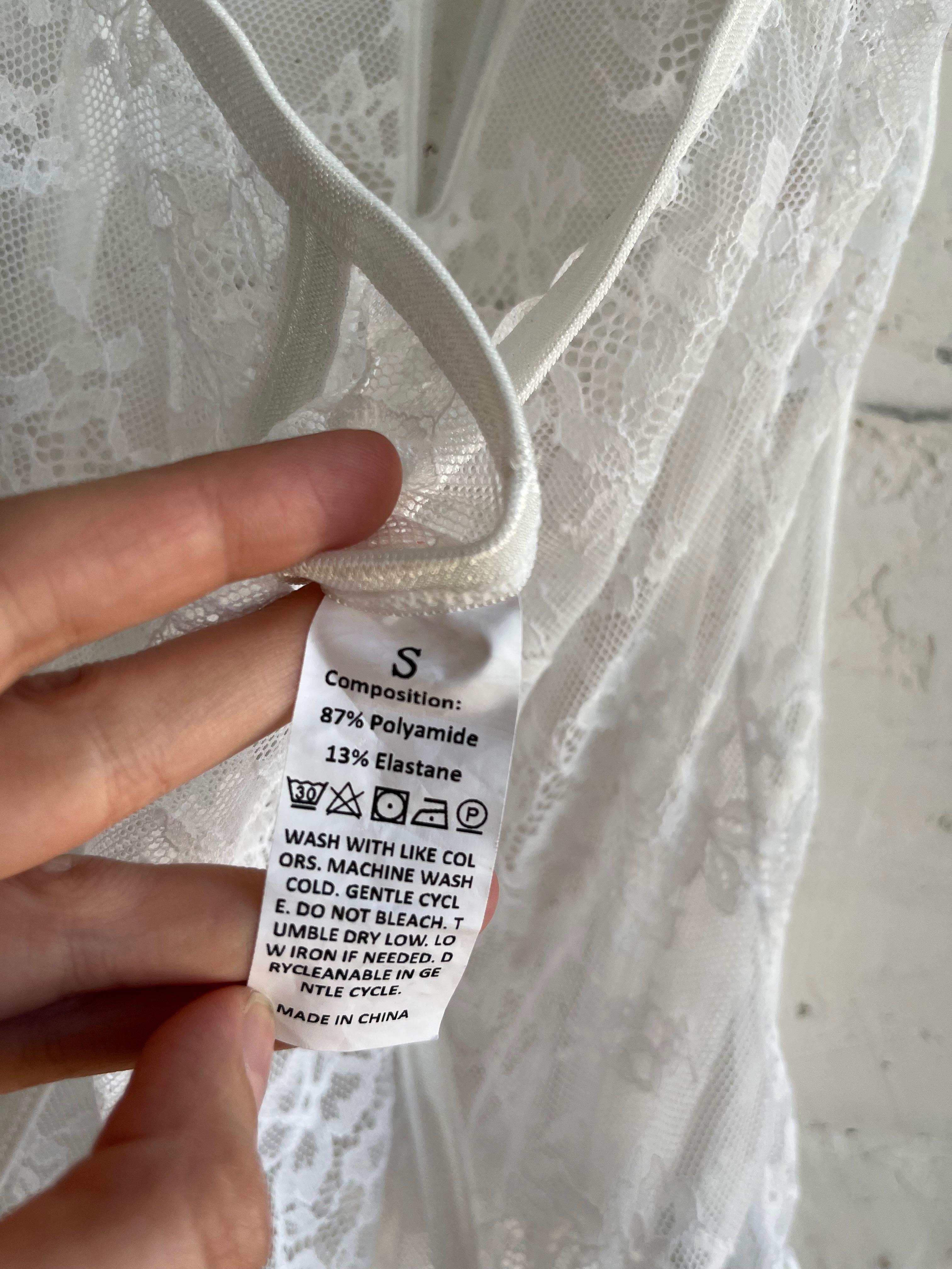 Боді кружевне корсет мережевний asos s-m