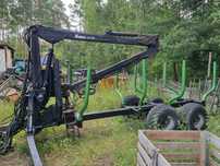 Przyczepa leśna Fao-Far942+ Nokka 4170