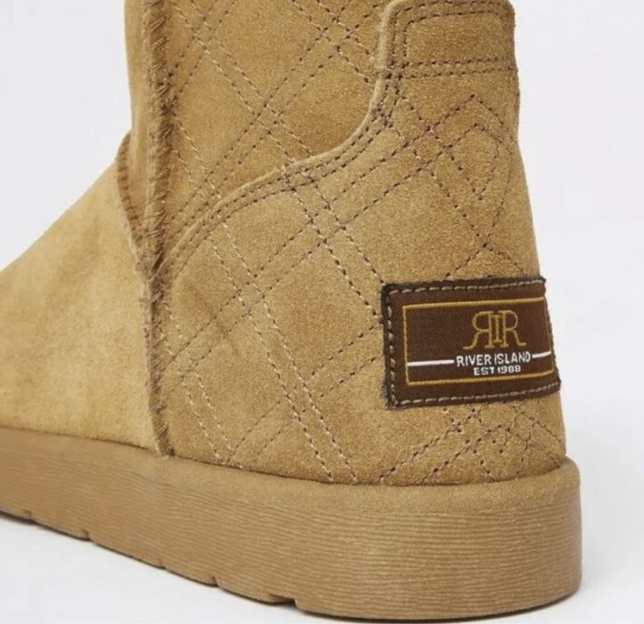 Śniegowce Saszki River Island Skóra 39 Nowe !