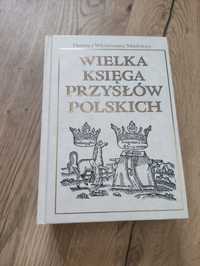 Książka wielka księga przysłów polskich