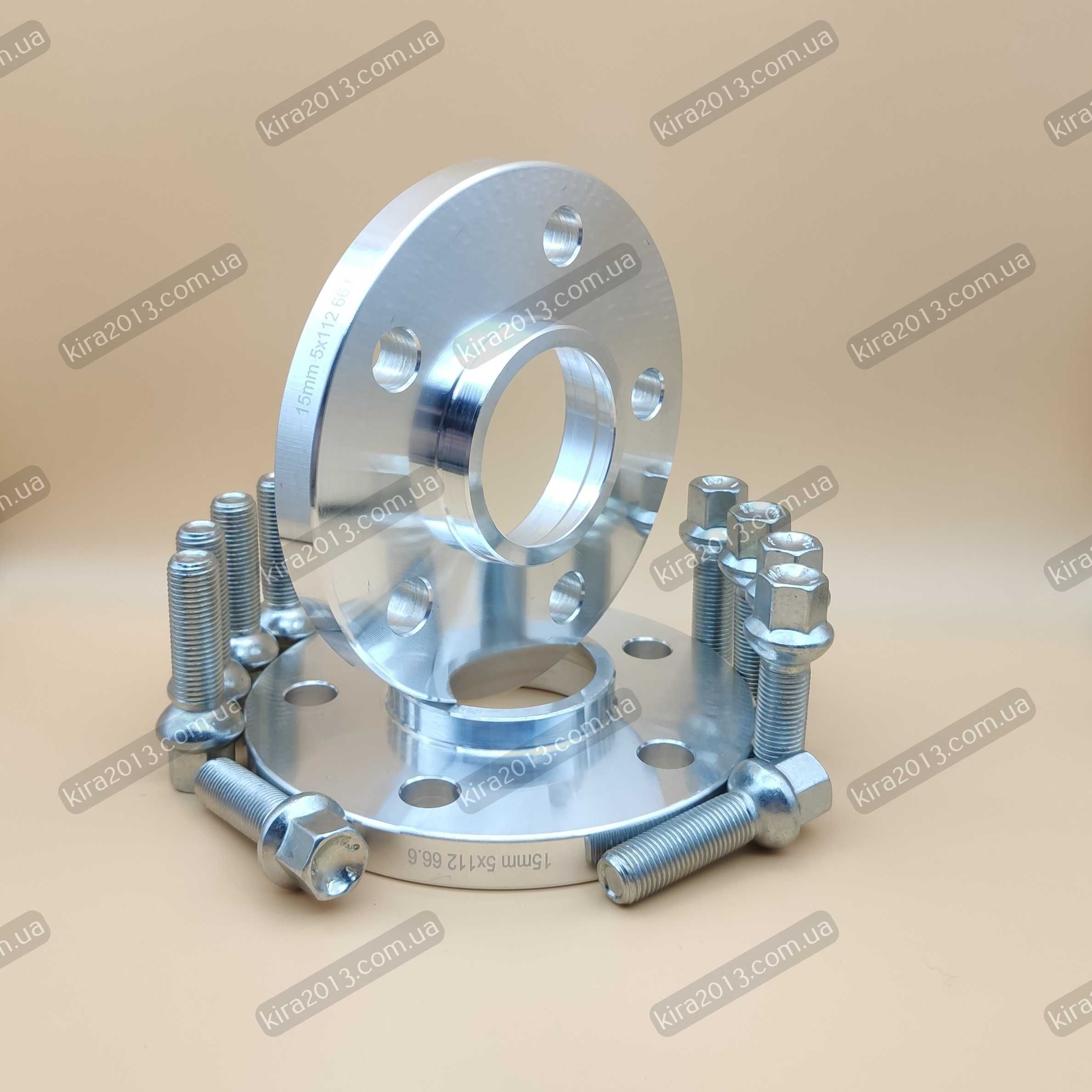 Колесные проставки 15мм Audi 5х112 66.6 Audi A3 A4 A5 A6 Q3 Q5 Q7