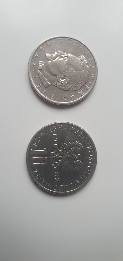 Moneta PRL-u  10 zł - Bolesław Prus