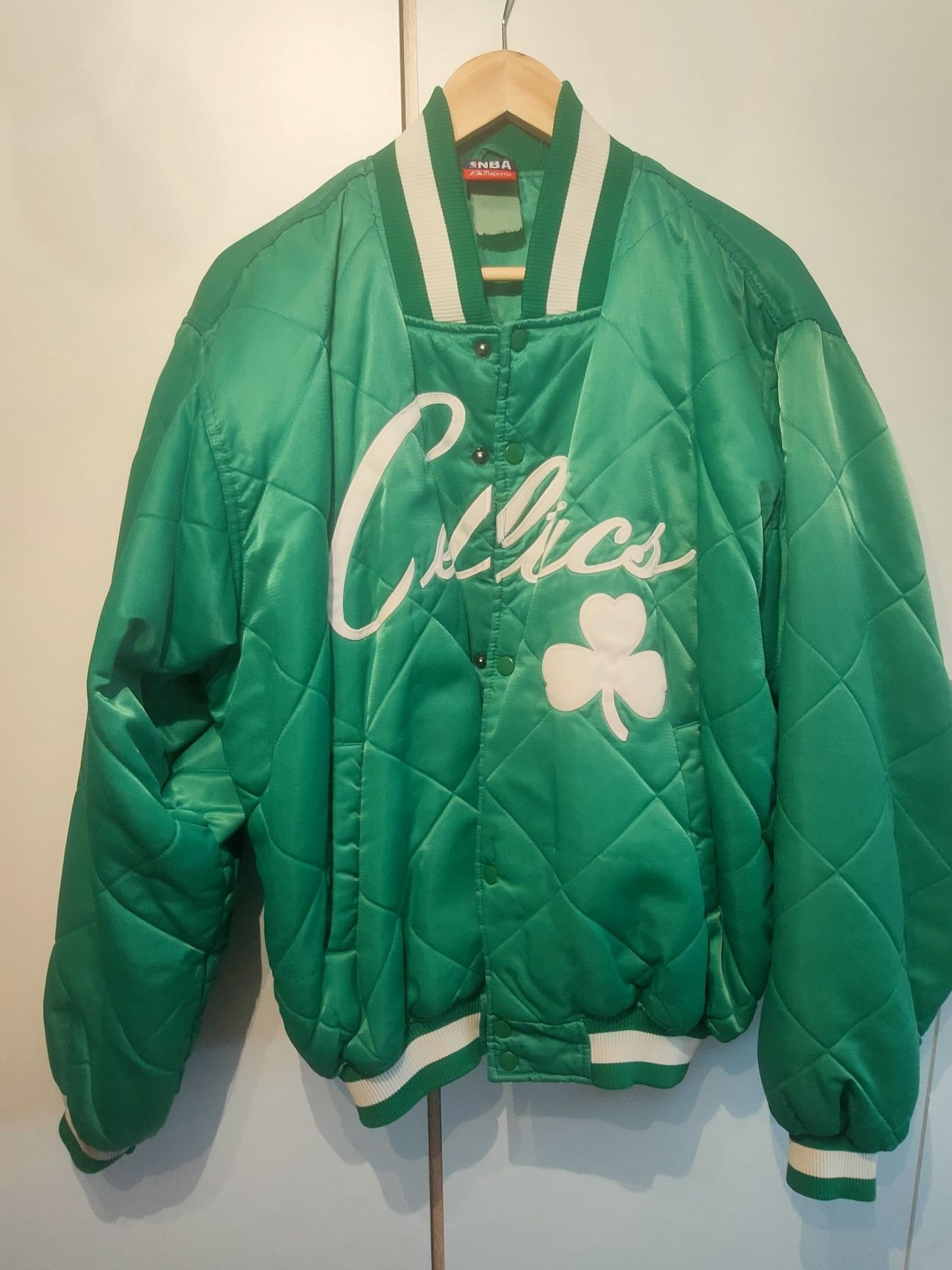 Kurtka bejsbolówka NBA Celtics