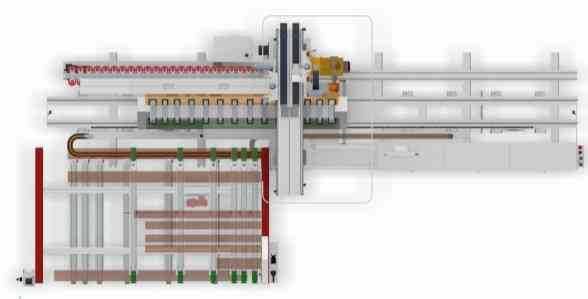 Multi centrum CNC BOS Windowmaster 10 do okien i drzwi
