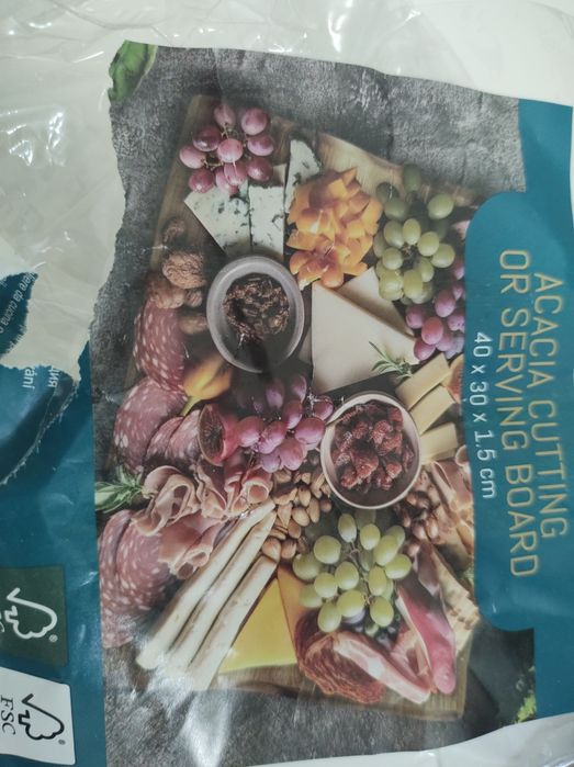 Доска сервировочная 40*30*1,5 см.