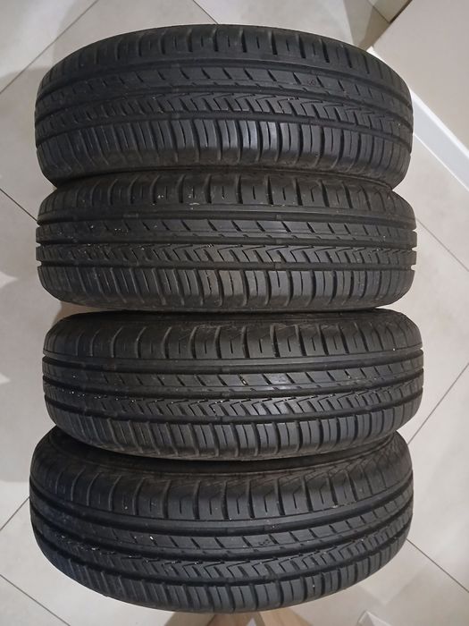 4 Opony 14x 165x70 jak nowe9mm Okazja
