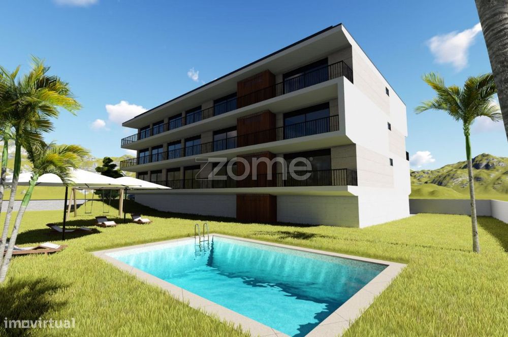 Apartamento T2 em condomínio fechado - Ribeirão