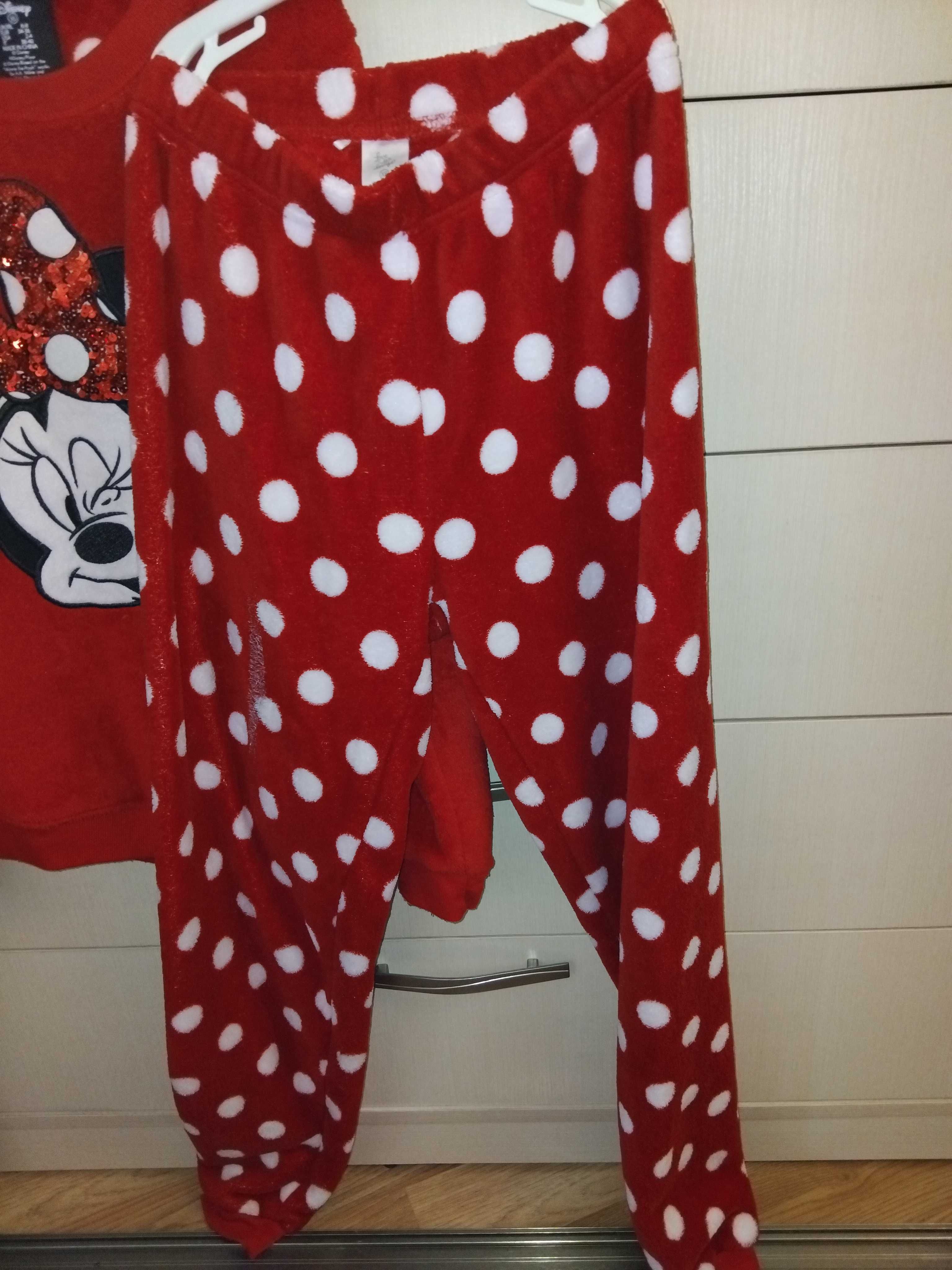 Пижама Минни Маус XS Disney плюшевая пушистая
