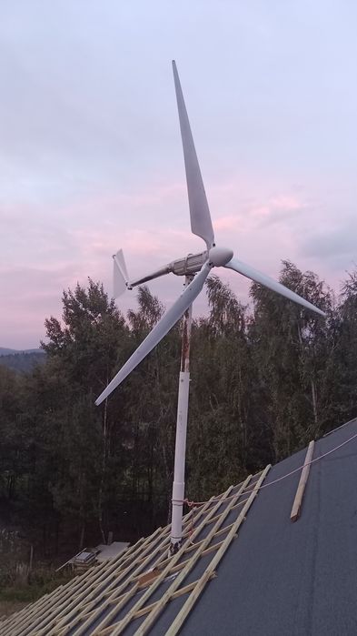 elektrownia wiatrowa 3kw do 10kw +kontroler ładowania