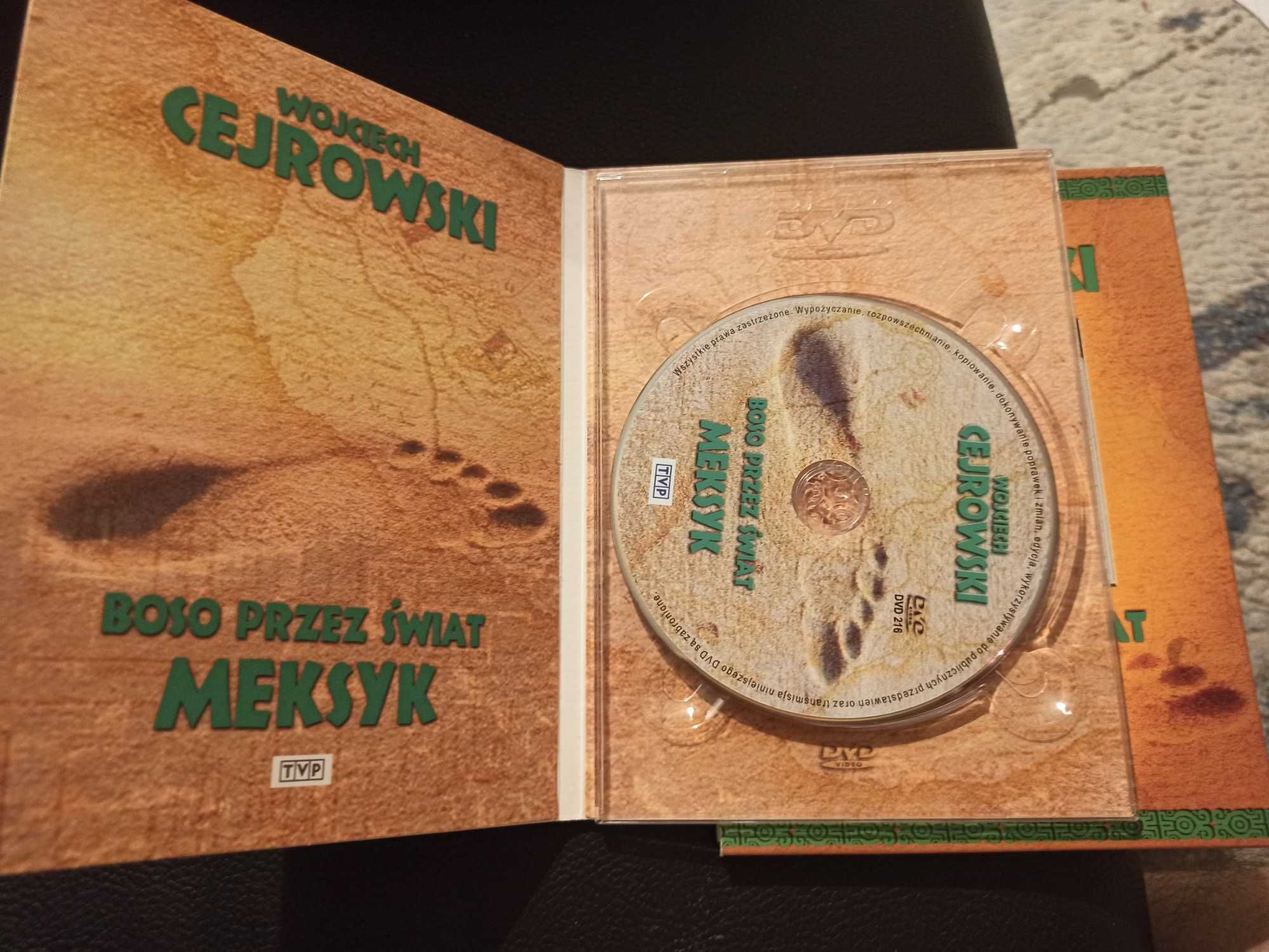 Cejrowski 2 płyty DVD Boso przez swiat Meksyk i Madagaskar