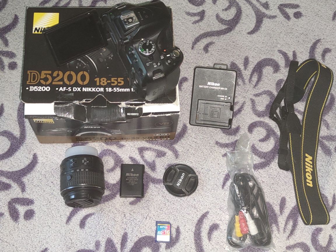 Nikon d5200 18-55 kit