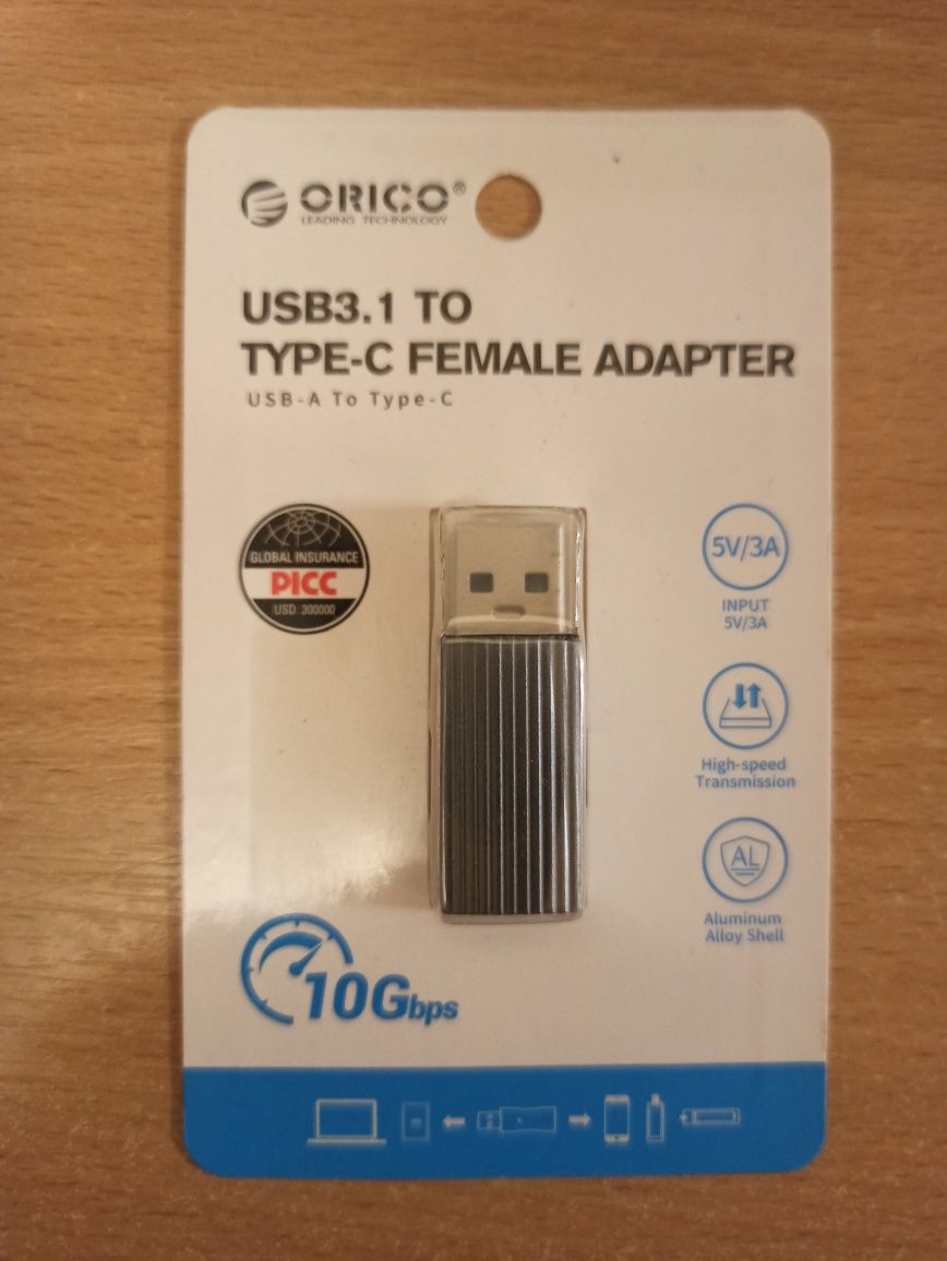 Перехідник Orico USB-A 3.1 до USB-C