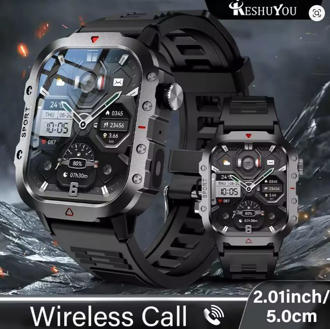 Смарт годинник розумний ,фітнес браслет ,бренд Keshuyou2026 новий