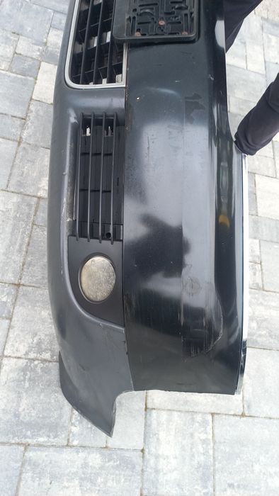 Audi a6 c5 lift 01-05 zderzak przód przedni czarny lz9w