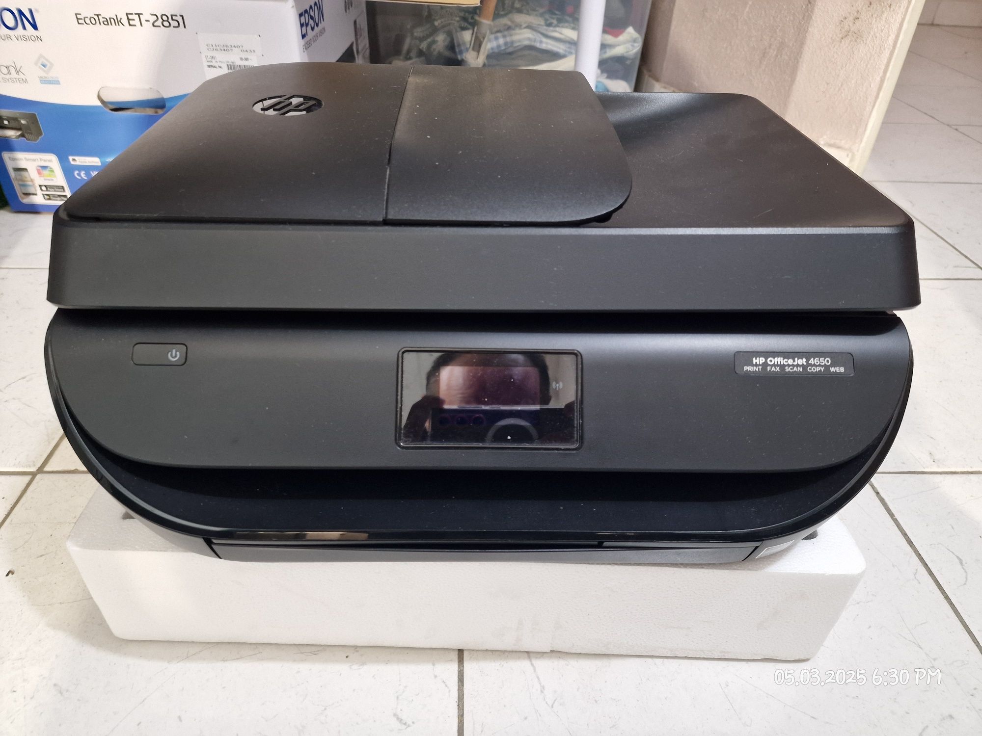 Impressora HP fax
