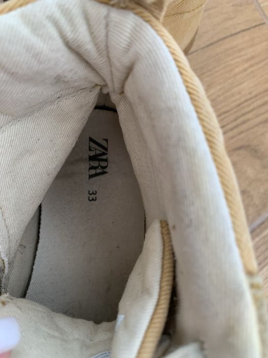 Літні кеди Zara 33 розмір
