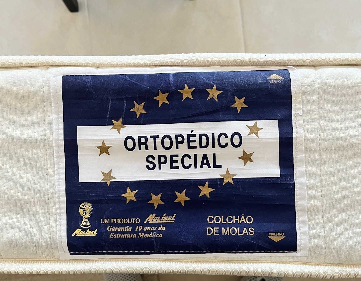 Colchão ortopédico de solteiro