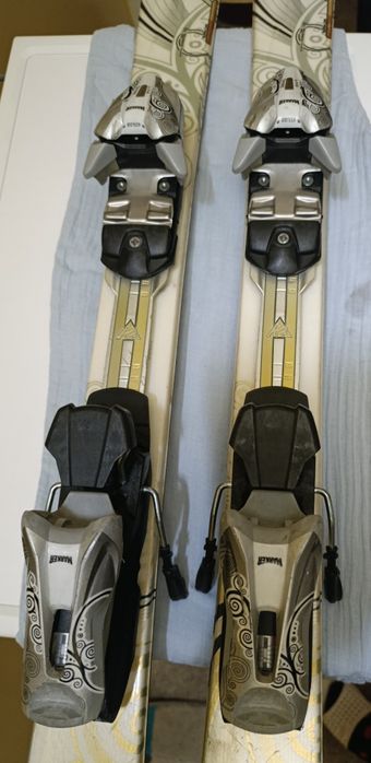 Narty K-2 first luv + wiązania Marker