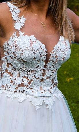 Piękna suknia ślubna z nowej kolekcji