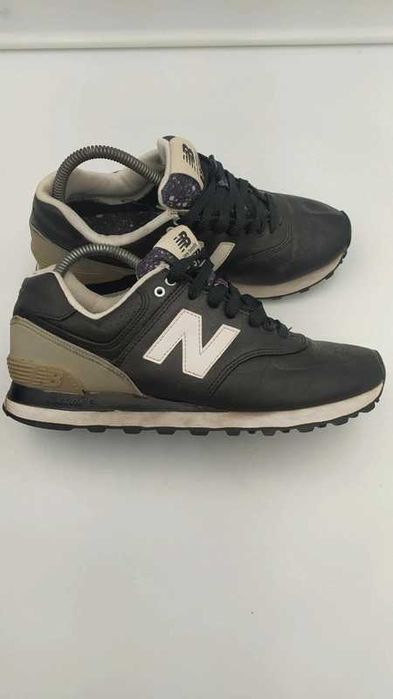 Skórzane sneakersy męskie new balance model 574