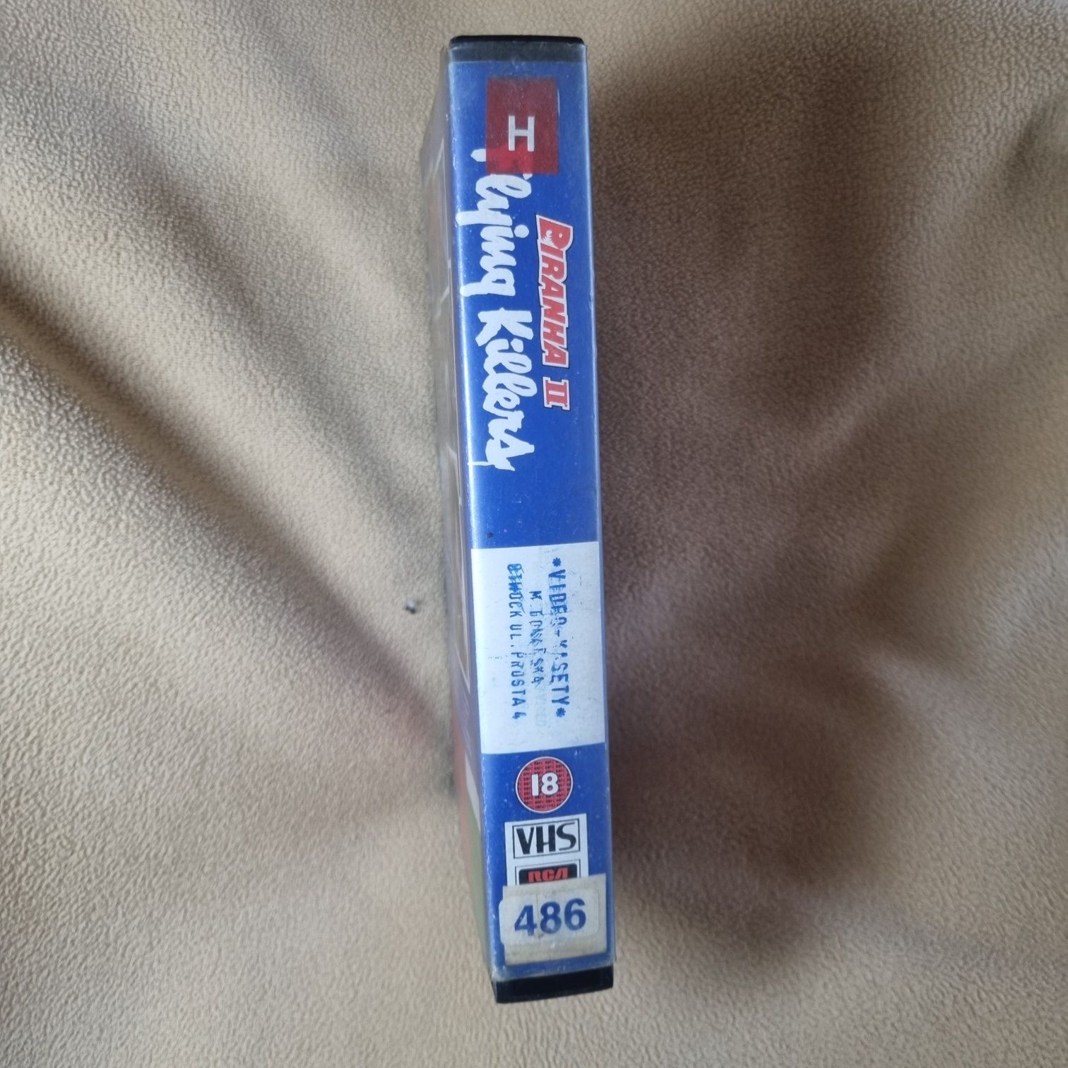 Pirania 2 Latający Mordercy Unikat Cameron ITI VHS