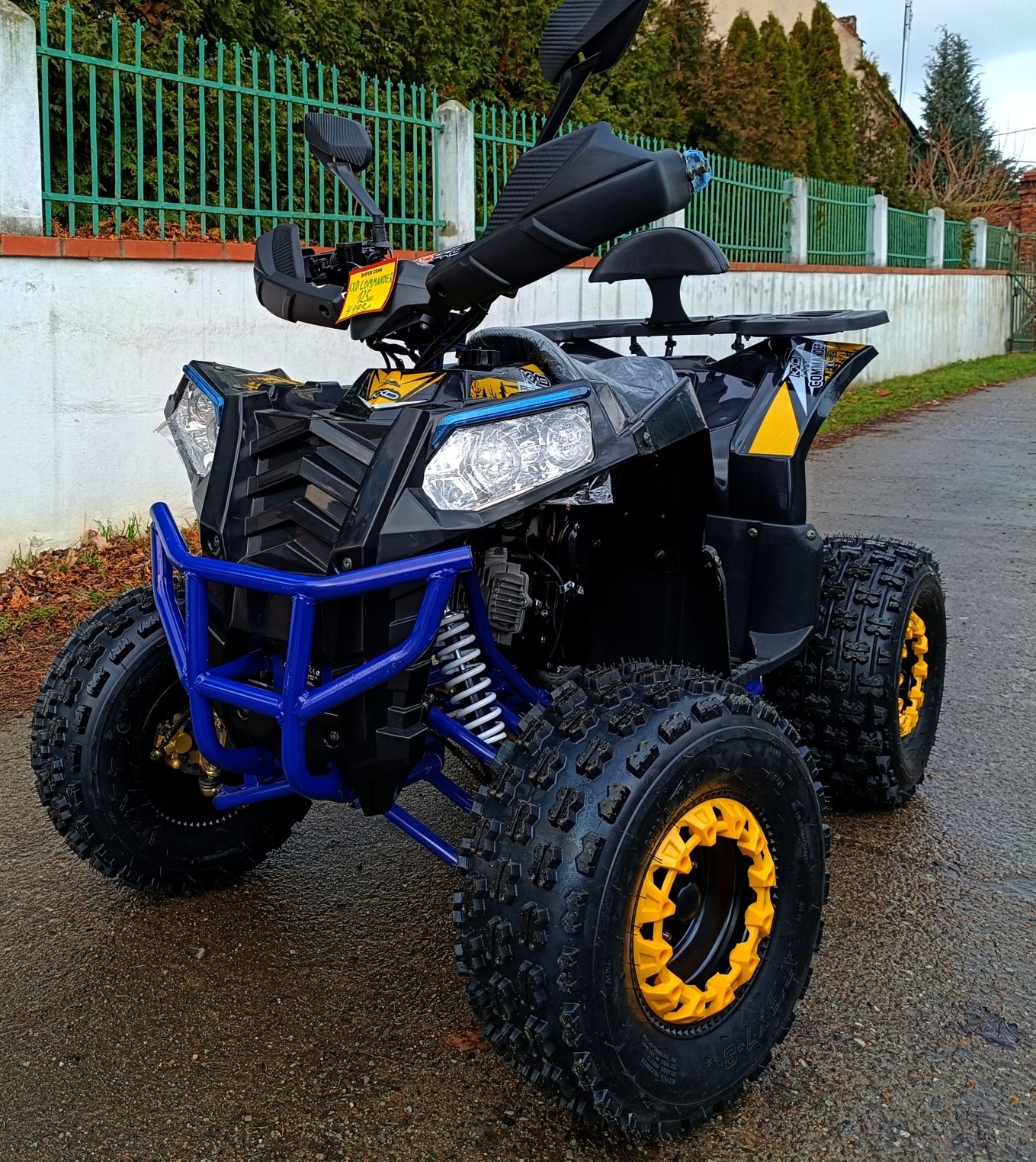 Nowy Super QUAD KXD COMMANDER PRO 125 Gwarancja 2023 RATY Transport PL