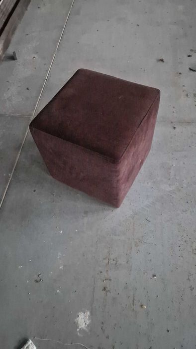 Pufa  siedzisko brąz