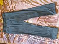 Szare spodnie do garnituru mundurka