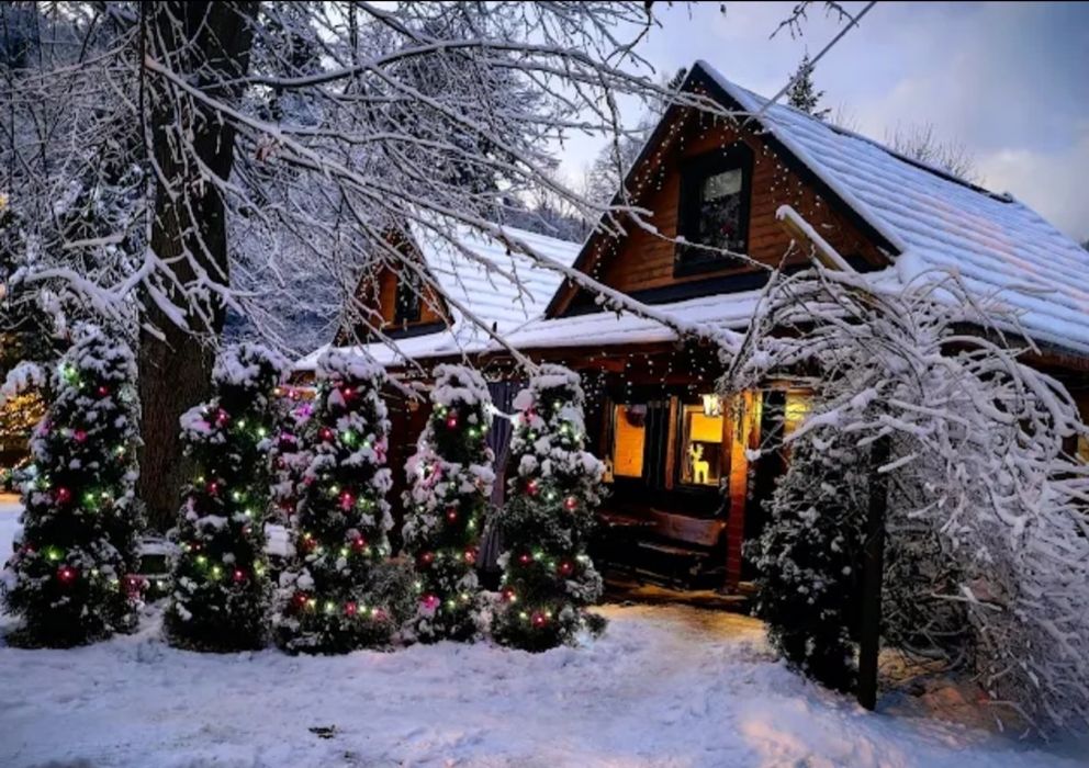 Domek w górach rzeka noclegi ferie Beskidy Brenna Ustroń Wisła