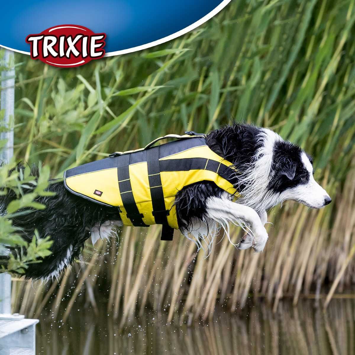 NOVO - TRIXIE Life Jacket, Colete Aquático cão, colete salva vidas