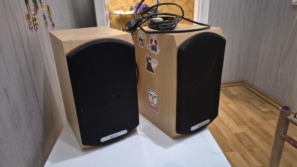 Акустична система 2.0 Gemix BF-11S (2*18 Вт, MDF, RCA)