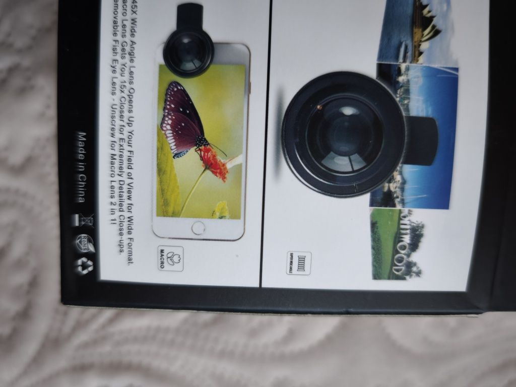 Obiektyw do zdjęć makro do smartfona
