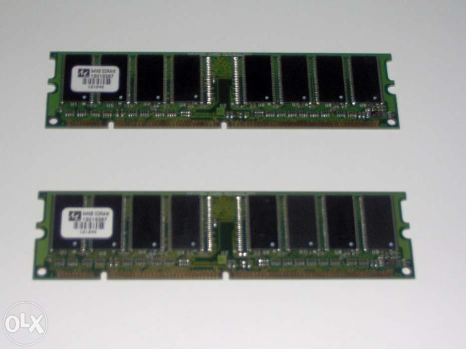 Memória ram 2x64Mb pc133