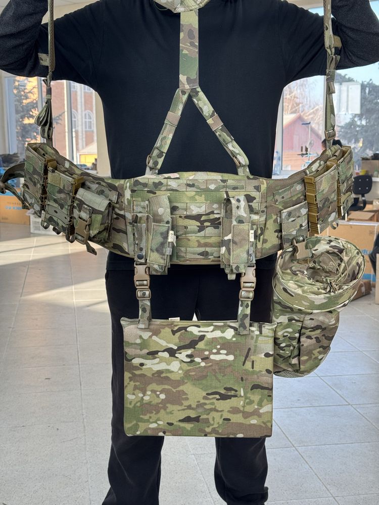 E-tac РПС war belt multicam USA мульикам розгрузка плитоноска