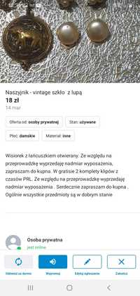 Nadzyjnik z lupą vintage-rezerwacja