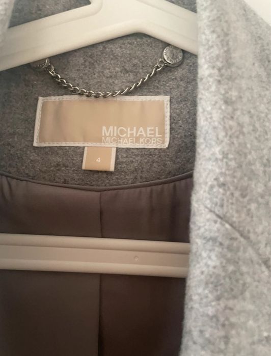 Płaszcz wełniany michael kors