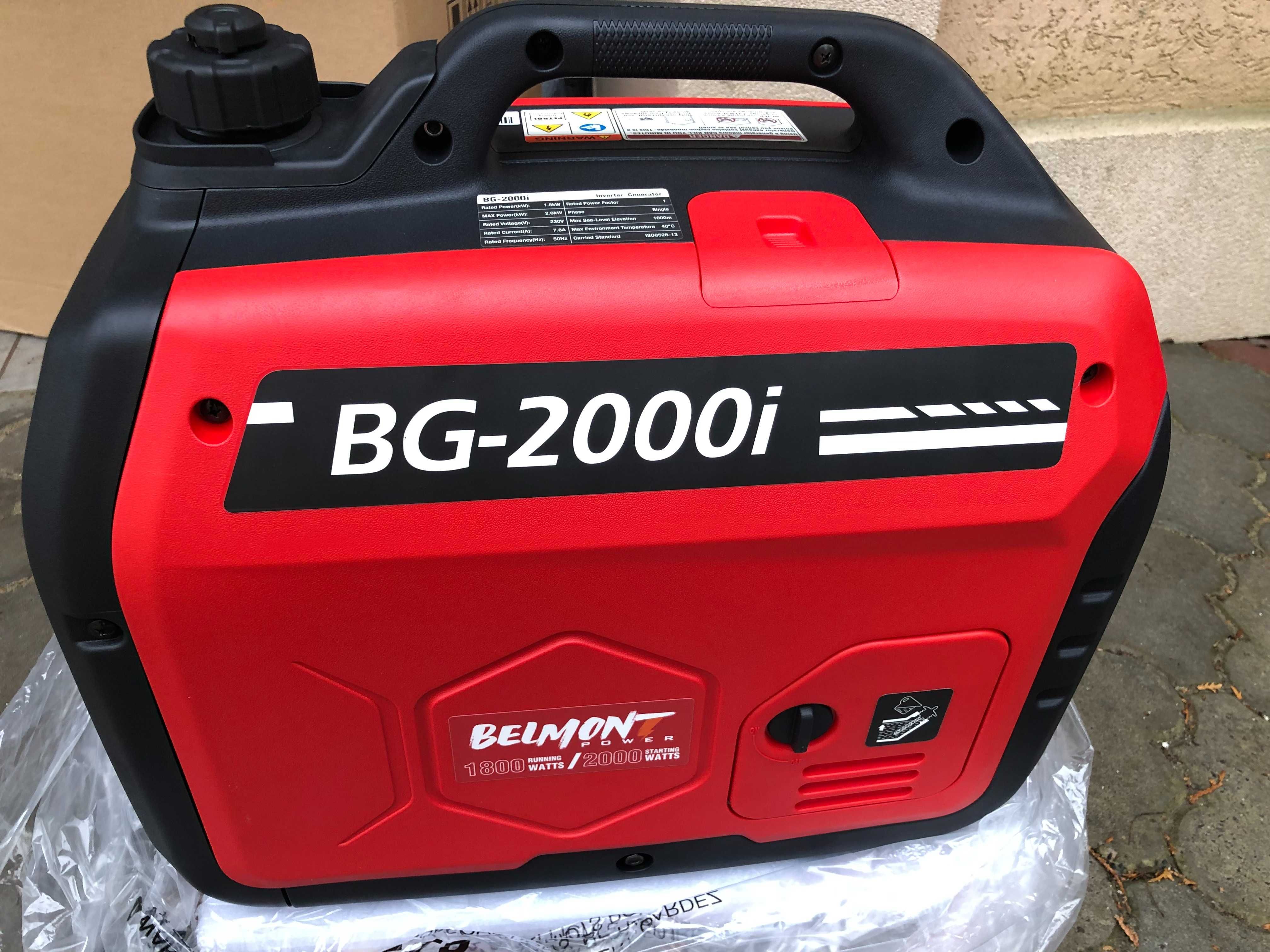 Генератор инверторный бензиновый 2 кВт BELMONT BG-2000i -  Евро 5